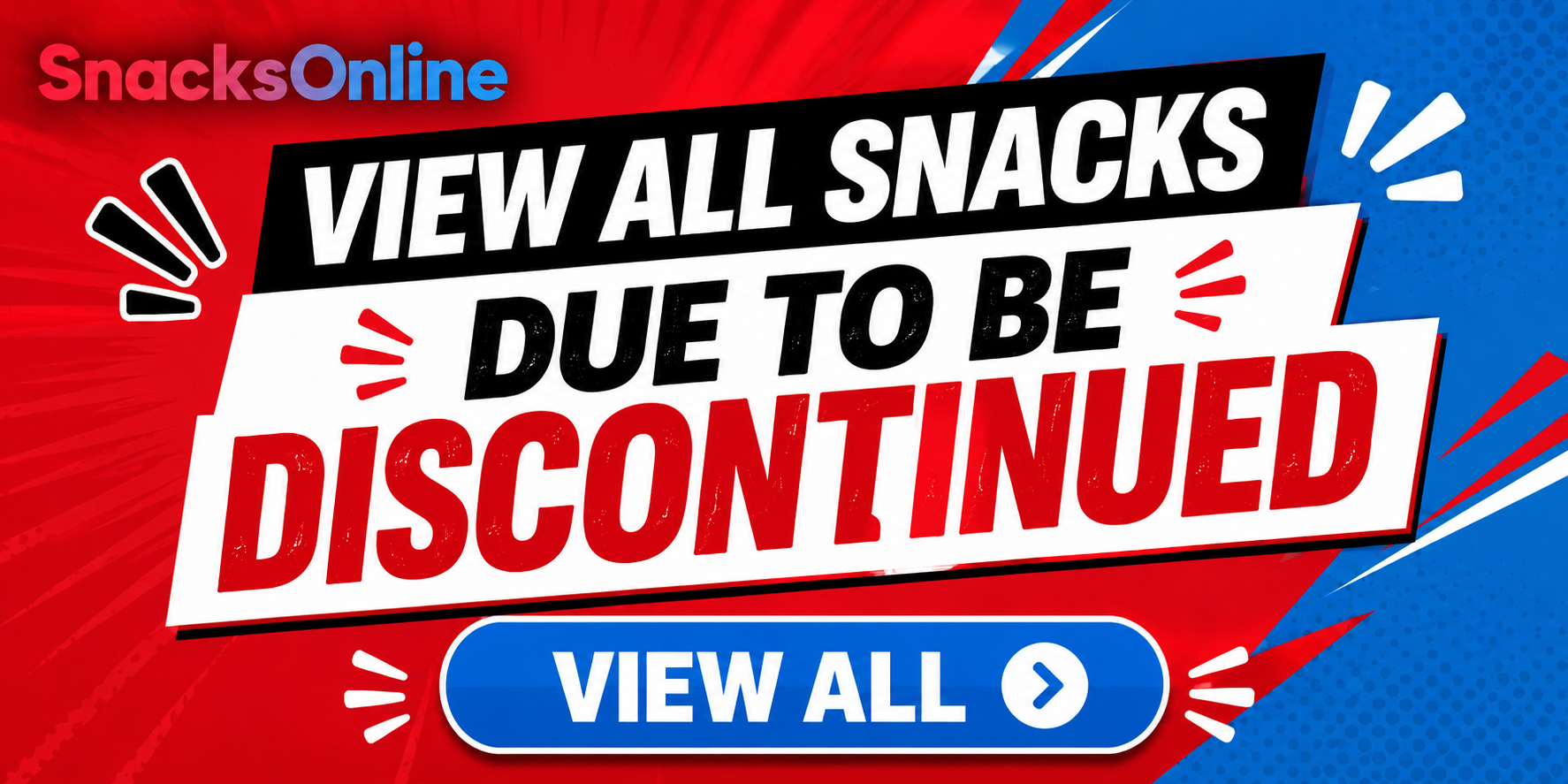 Discontinued Snacks & Last Chance Lines