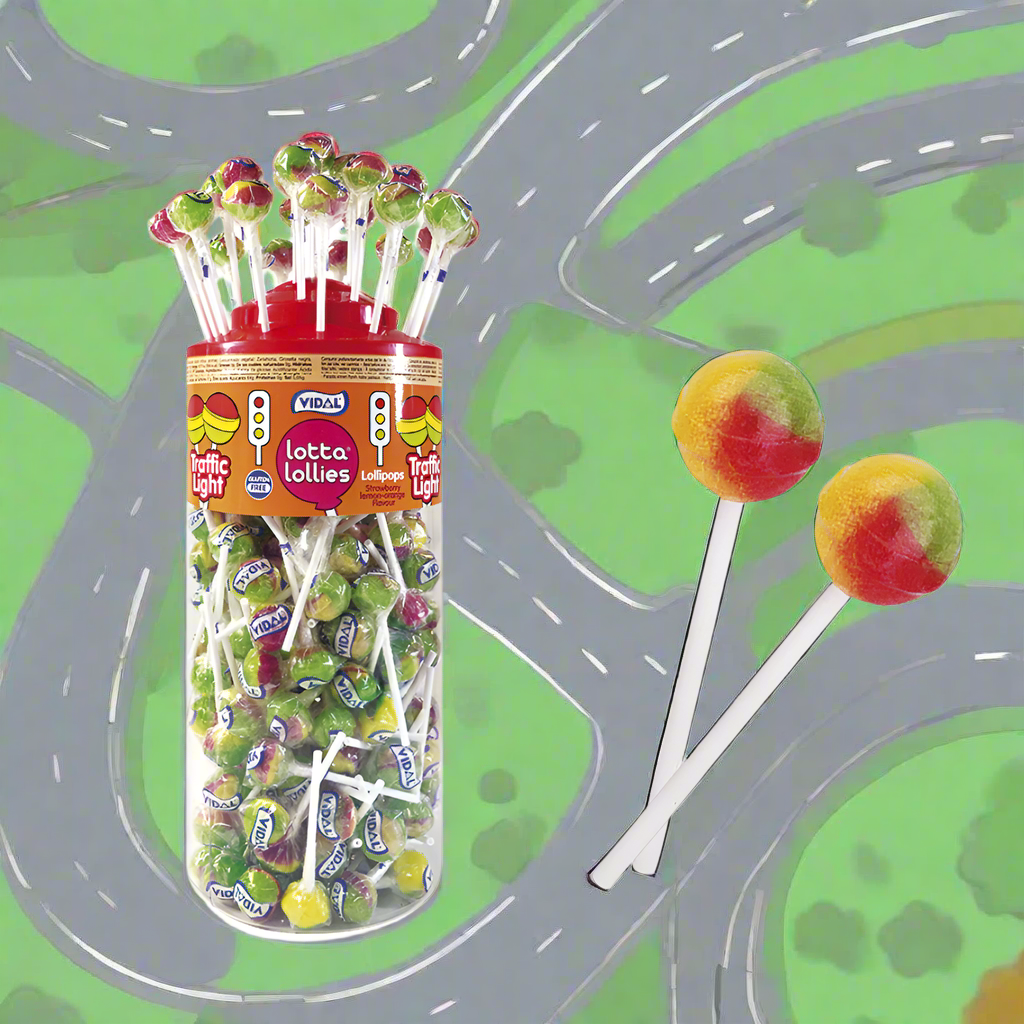 Vidal Traffic Lights Single Lolly 8g