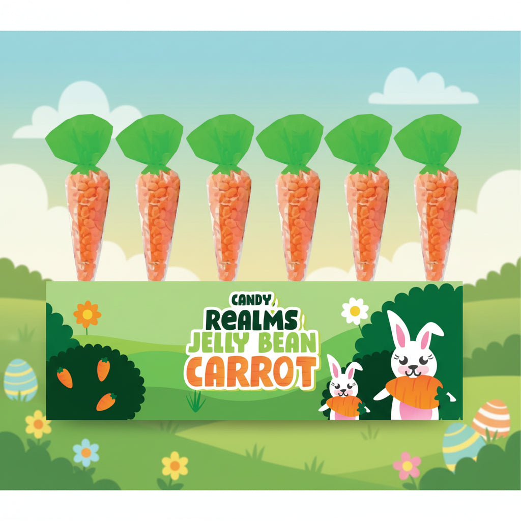 Candy Realms Jelly Bean Carrot 96g