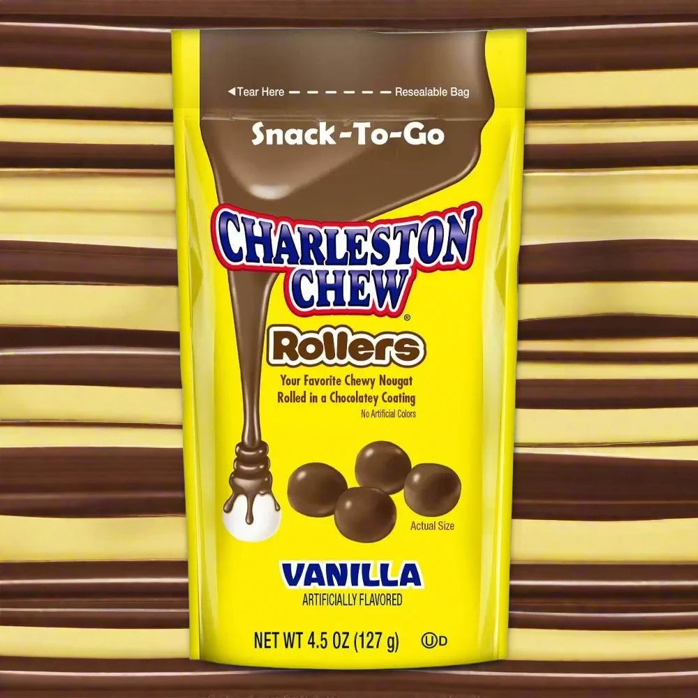 Charleston Chew Vanilla Rollers Bag 127g