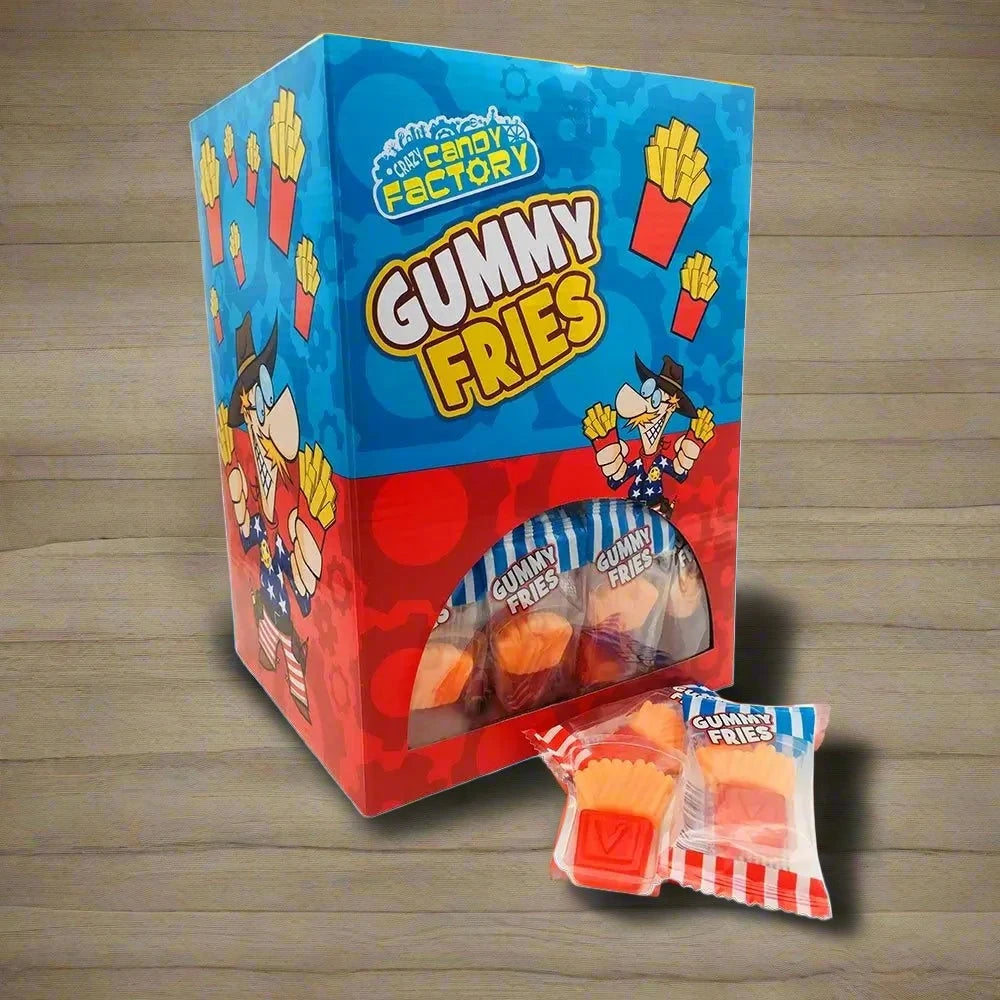 Crazy Candy Factory Mini Gummy Fries 10g