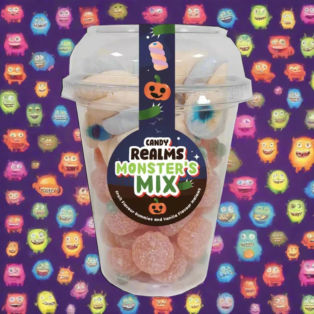 Candy Realms Monster's Mix Candy Cup 230g