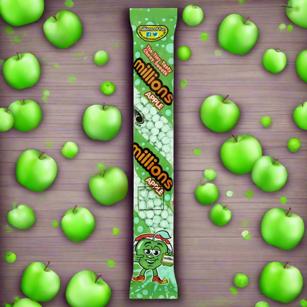 Millions Apple Tubes 55g