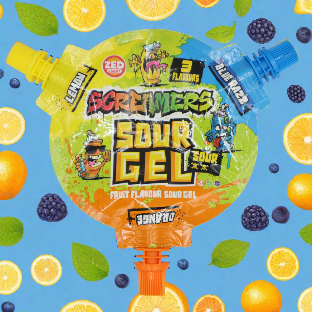Zed Candy Screamers Sour Gel 45g