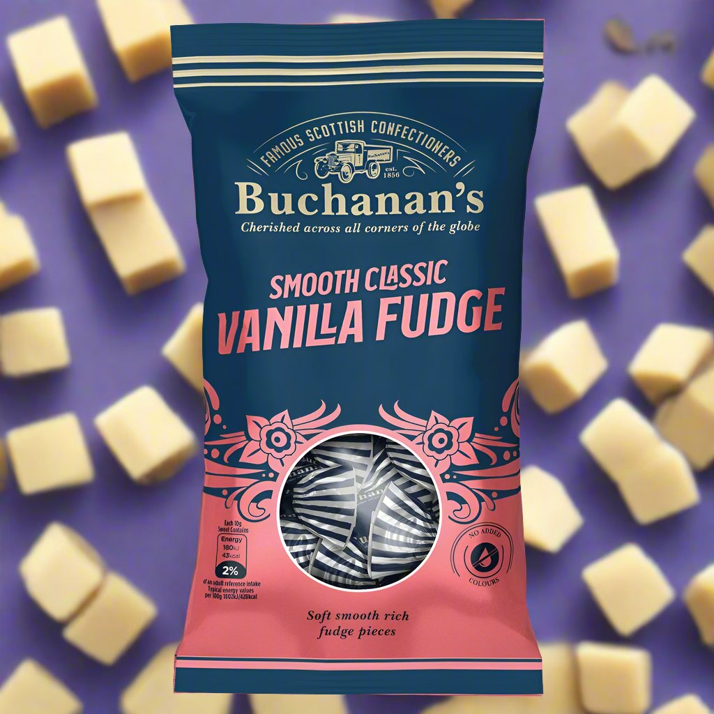 Buchanan's Smooth Classic Vanilla Fudge Bag 120g