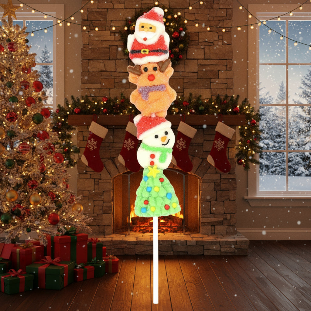 Candy Realms Christmas Mallow Skewers 45g