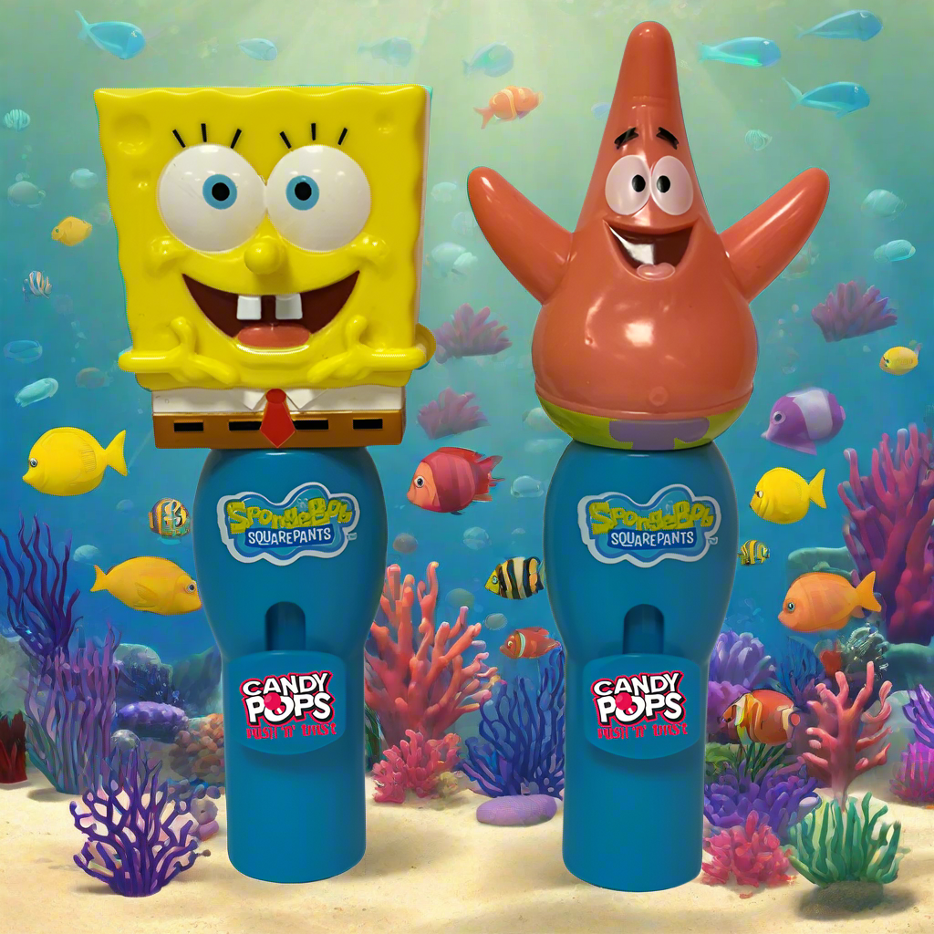 SpongeBob SquarePants Sugar Free Candy Pop 8g