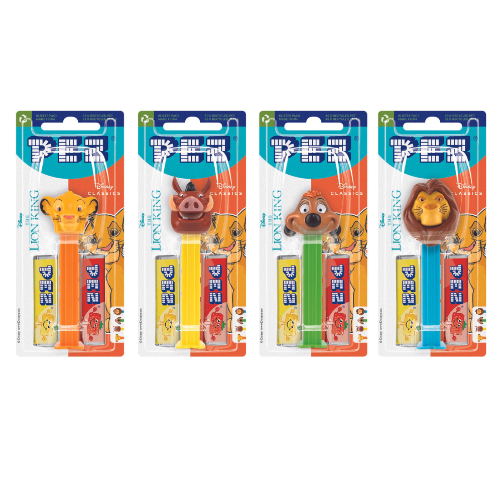 Pez Lion King 1+2 Impulse Packs 17g