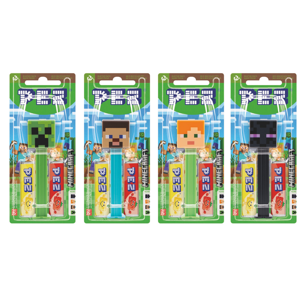 Pez Minecraft 1+2 Impulse Packs 17g