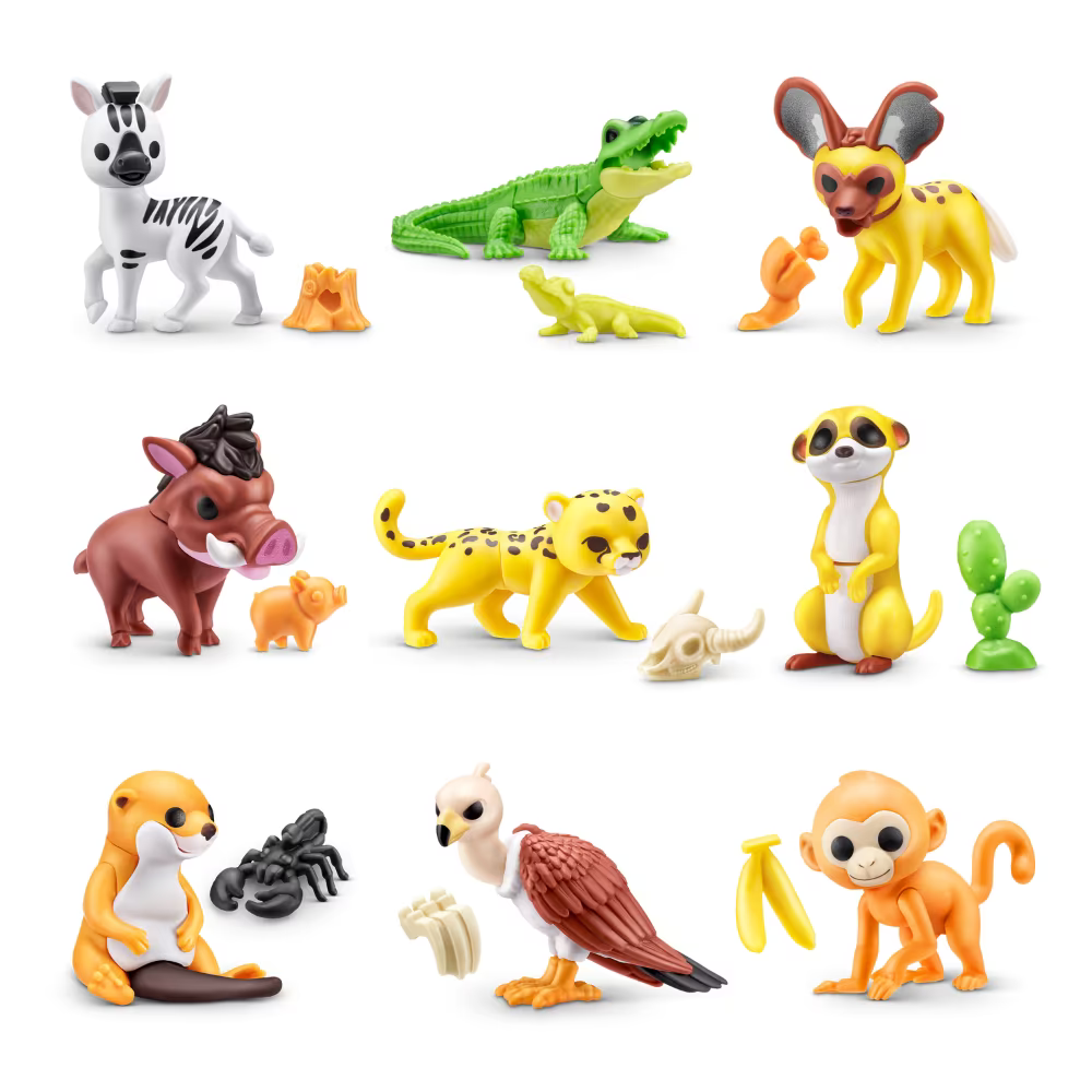 Gumi Yum Surprise Wildlife 22g Gummy & Toy By Zuru