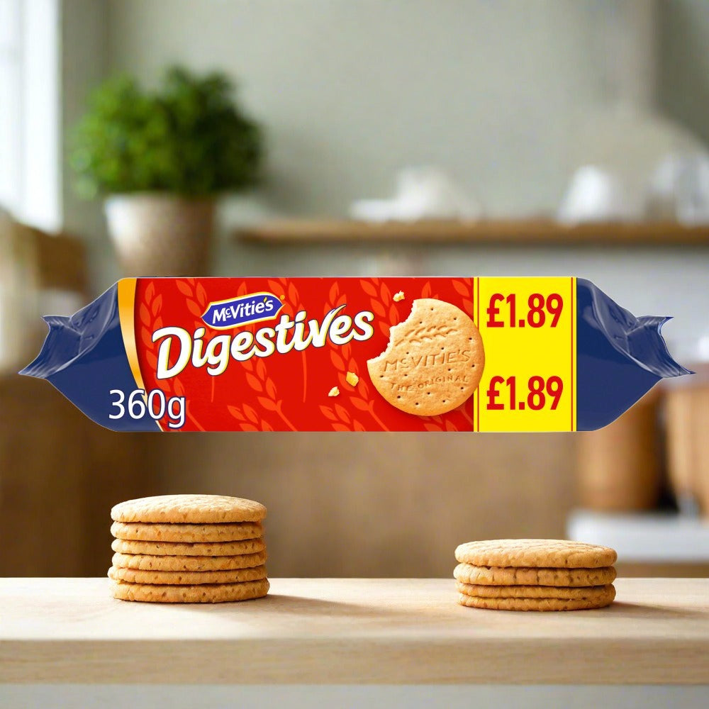 McVitie's Digestives Biscuits 360g PMP £1.89