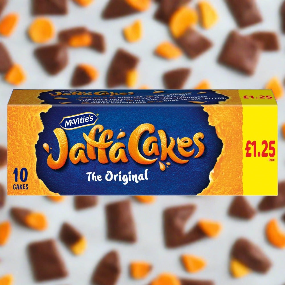 McVitie's The Original Jaffa Cakes Single Pack 10 Biscuits PMP £1.25