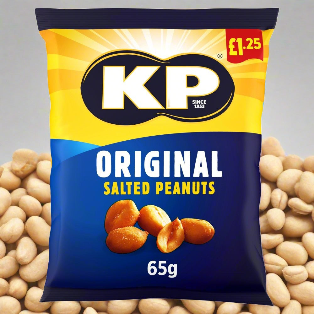 KP Original Salted Peanuts 65g
