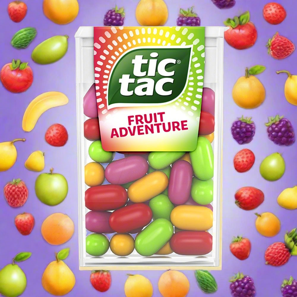 Tic Tac Fruit Adventure 18g