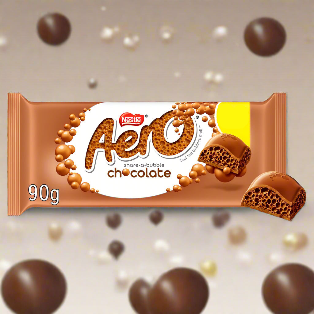 Aero Milk Chocolate Sharing Bar 90g