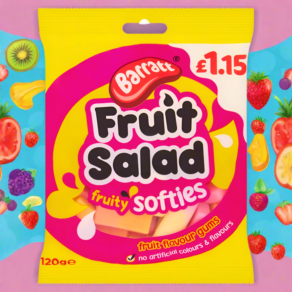 Barratt Fruit Salad Softies 120g
