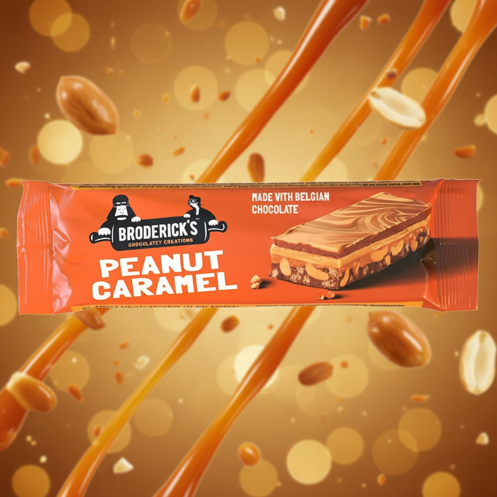 Brodericks Peanut Caramel Bar 50g