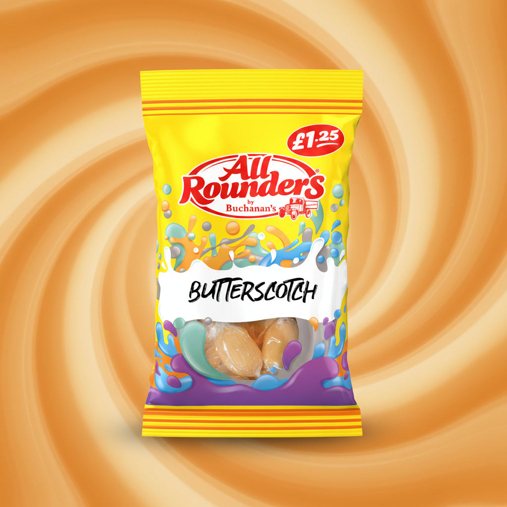 Buchanan’s All Rounders Butterscotch 110g