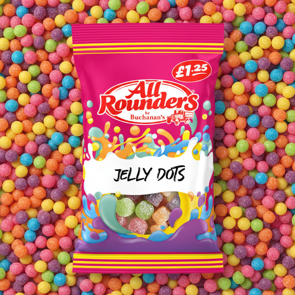 Buchanan’s All Rounders Jelly Dots 110g