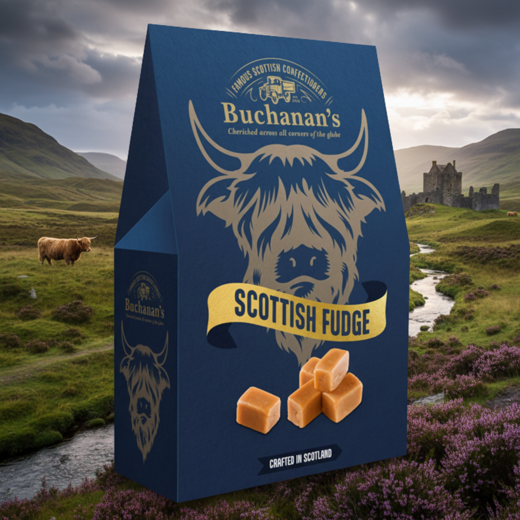 Buchanan's Scottish Fudge Gift Box 150g