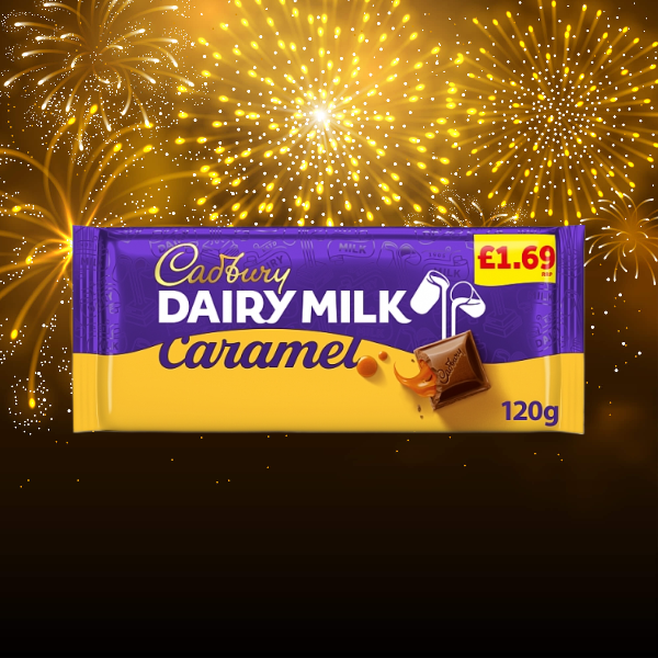 Cadbury Dairy Milk Caramel Chocolate Bar 120g