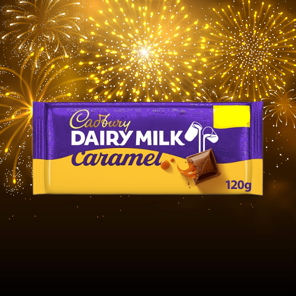 Cadbury Dairy Milk Caramel Chocolate Bar 120g
