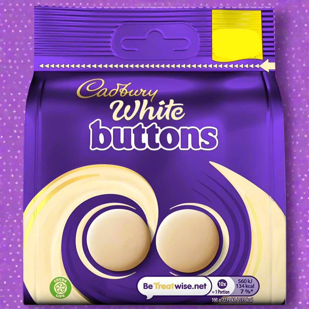 Cadbury White Buttons 85g