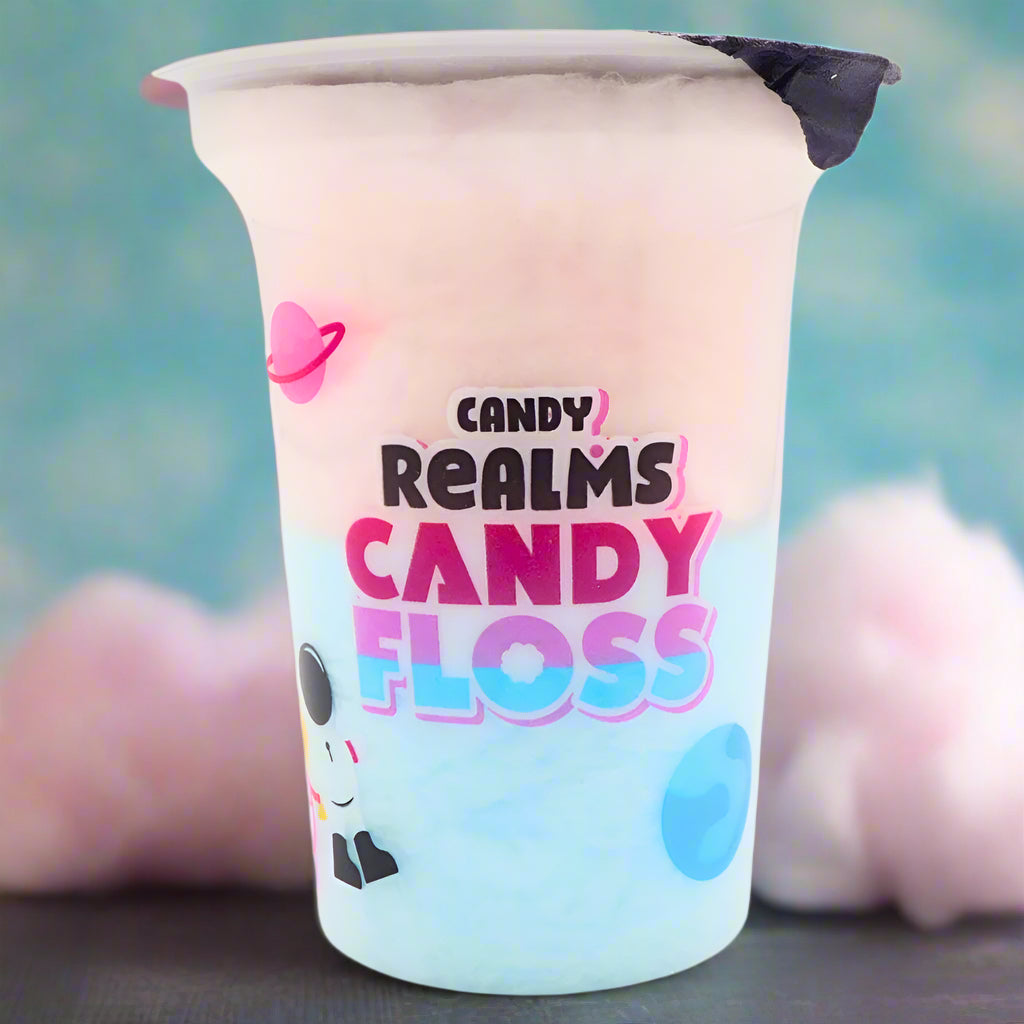Candy Realms Candy Floss Cup 20g