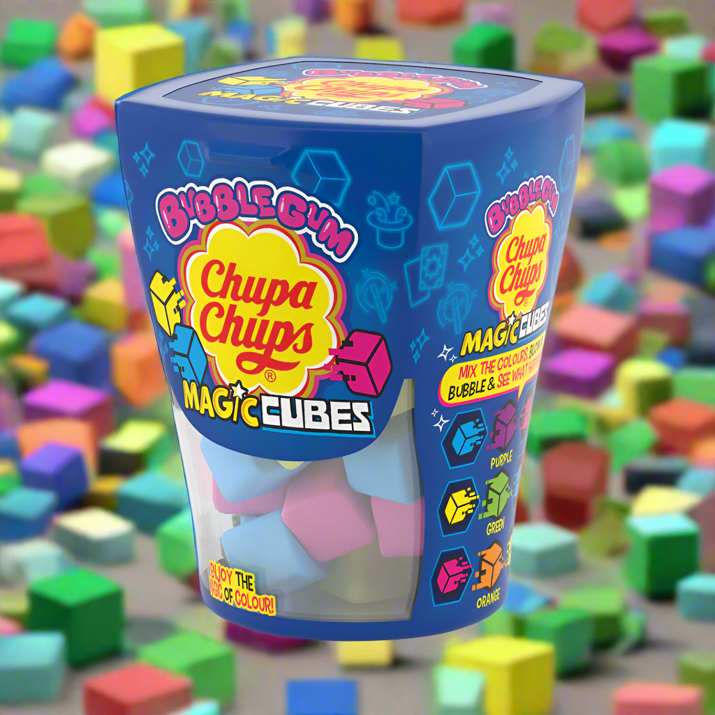Chupa Chups Bubblegum Magic Cubes 86g