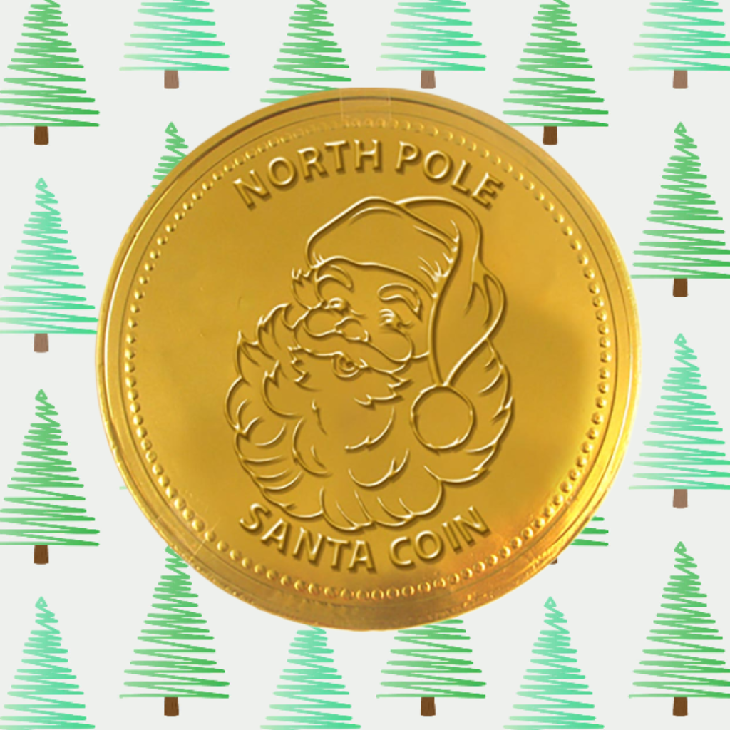 Bonds Giant Gold Santa Coin 50g