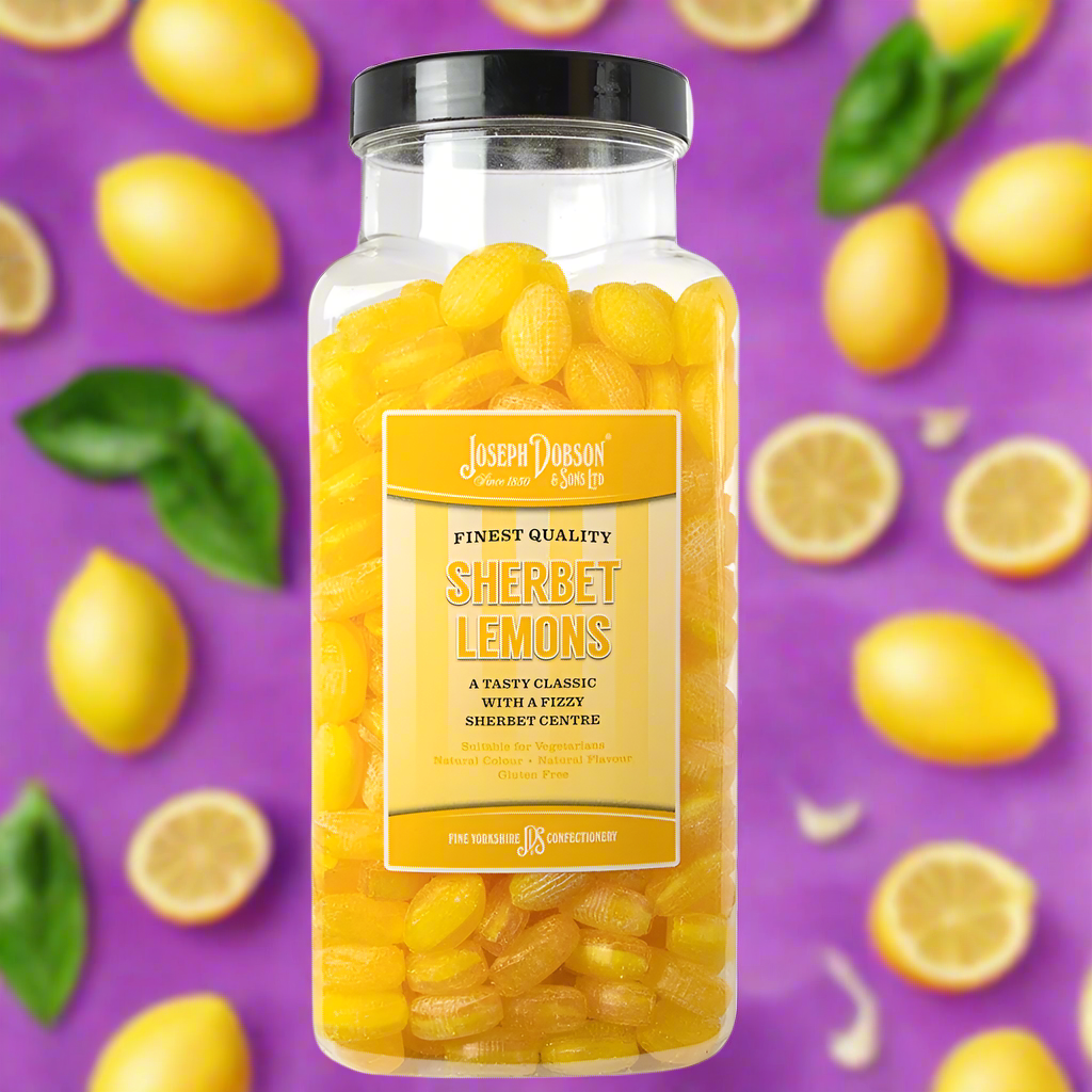Dobsons Sherbet Lemons Jar 3kg