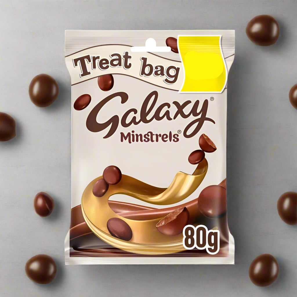 Galaxy Minstrels Chocolate Treat Bag 80g