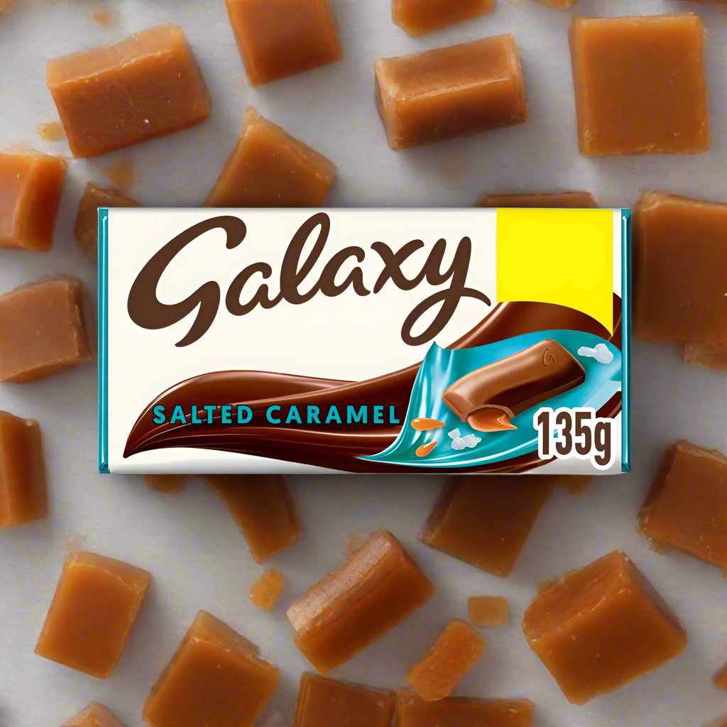 Galaxy Salted Caramel Chocolate Bar 135g £1.50