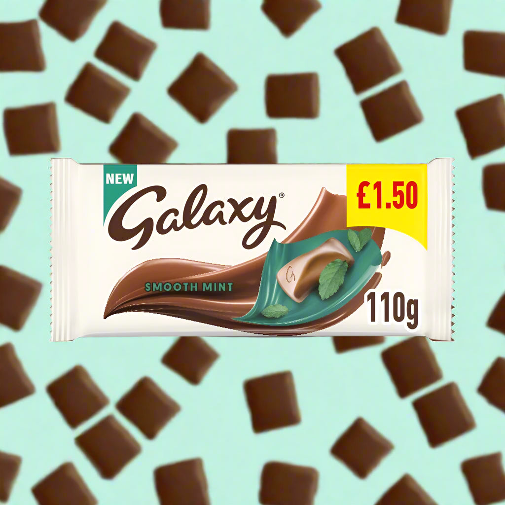 Galaxy Smooth Mint Chocolate Block Bar £1.50