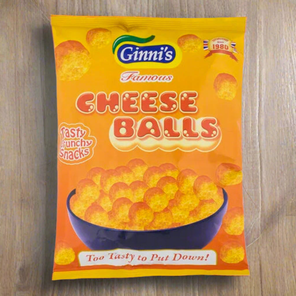 Ginni's Cheese Balls 90g