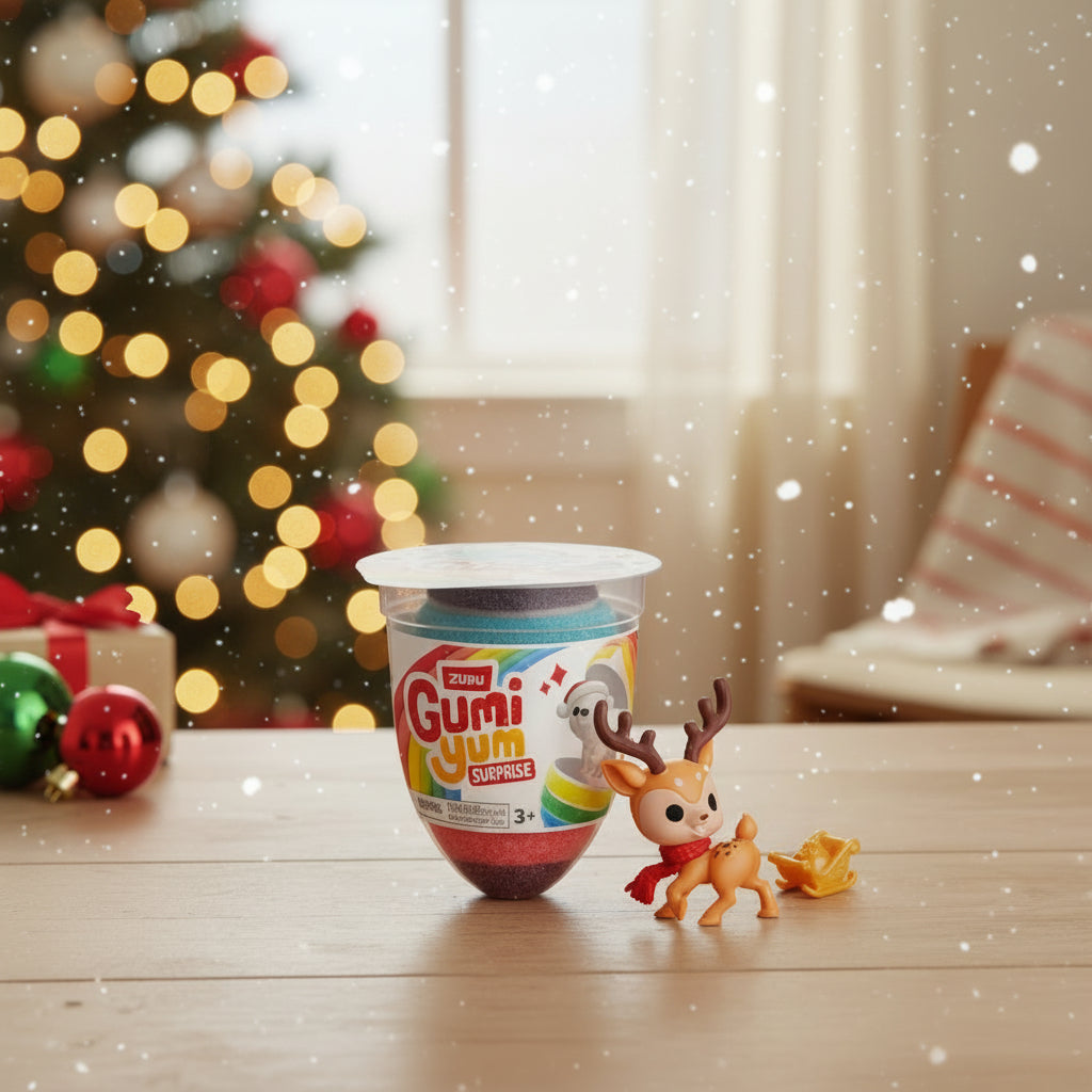 Gumi Yum Surprise Christmas 26g Gummy & Toy By Zuru
