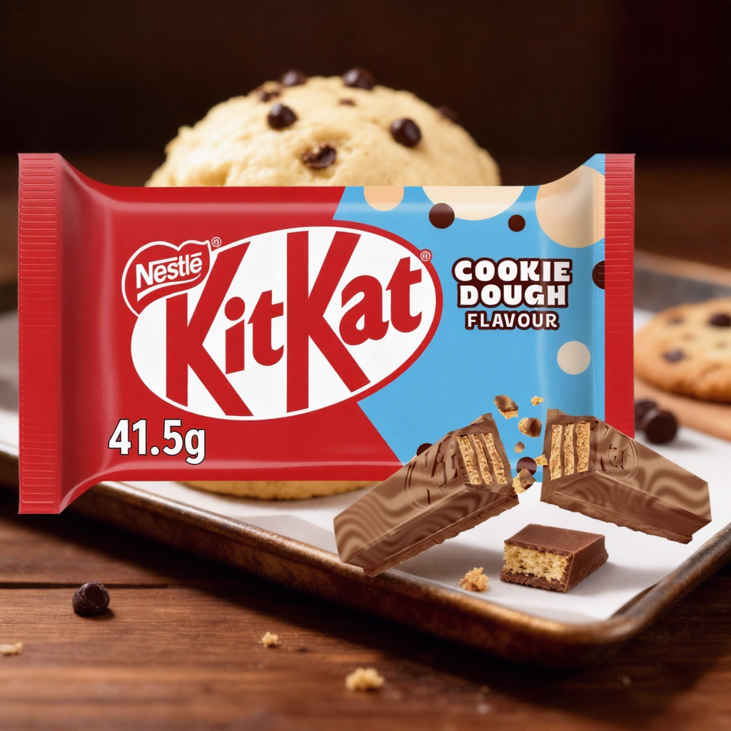 KitKat 4 Finger Cookie Dough Flavour Chocolate Bar 41.5g