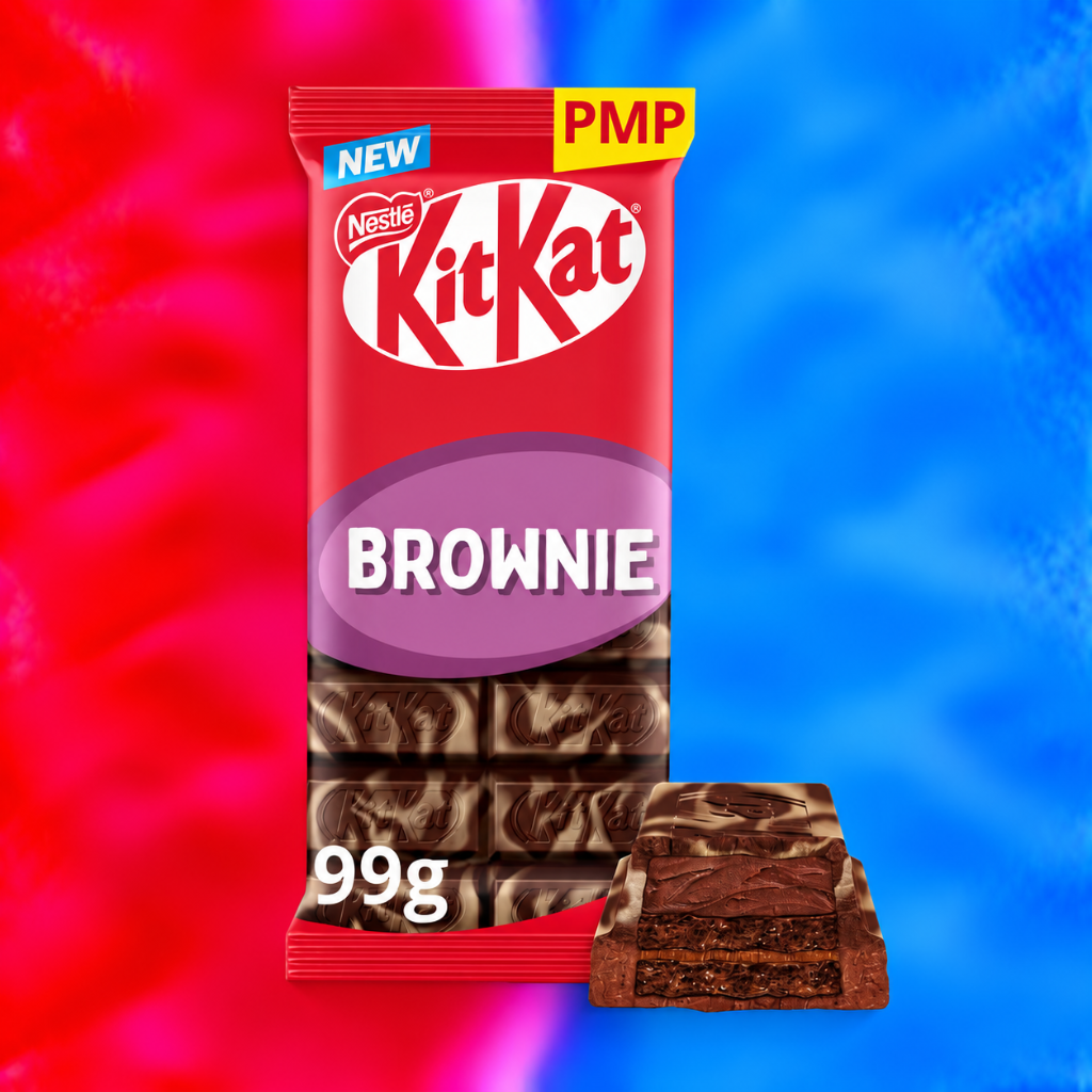 KitKat Brownie Flavoured Chocolate Sharing Bar 99g PMP £1.50