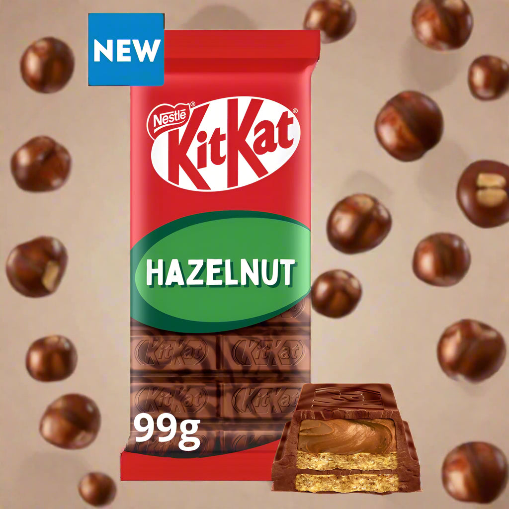 KitKat Hazelnut Chocolate Sharing Bar 99g