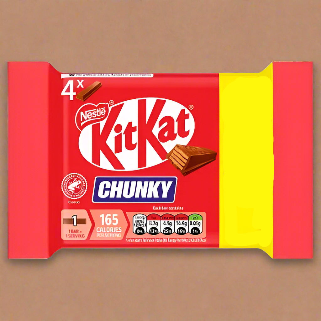 Kit Kat Chunky Milk Chocolate Bar Multipack 4 pack £1.50