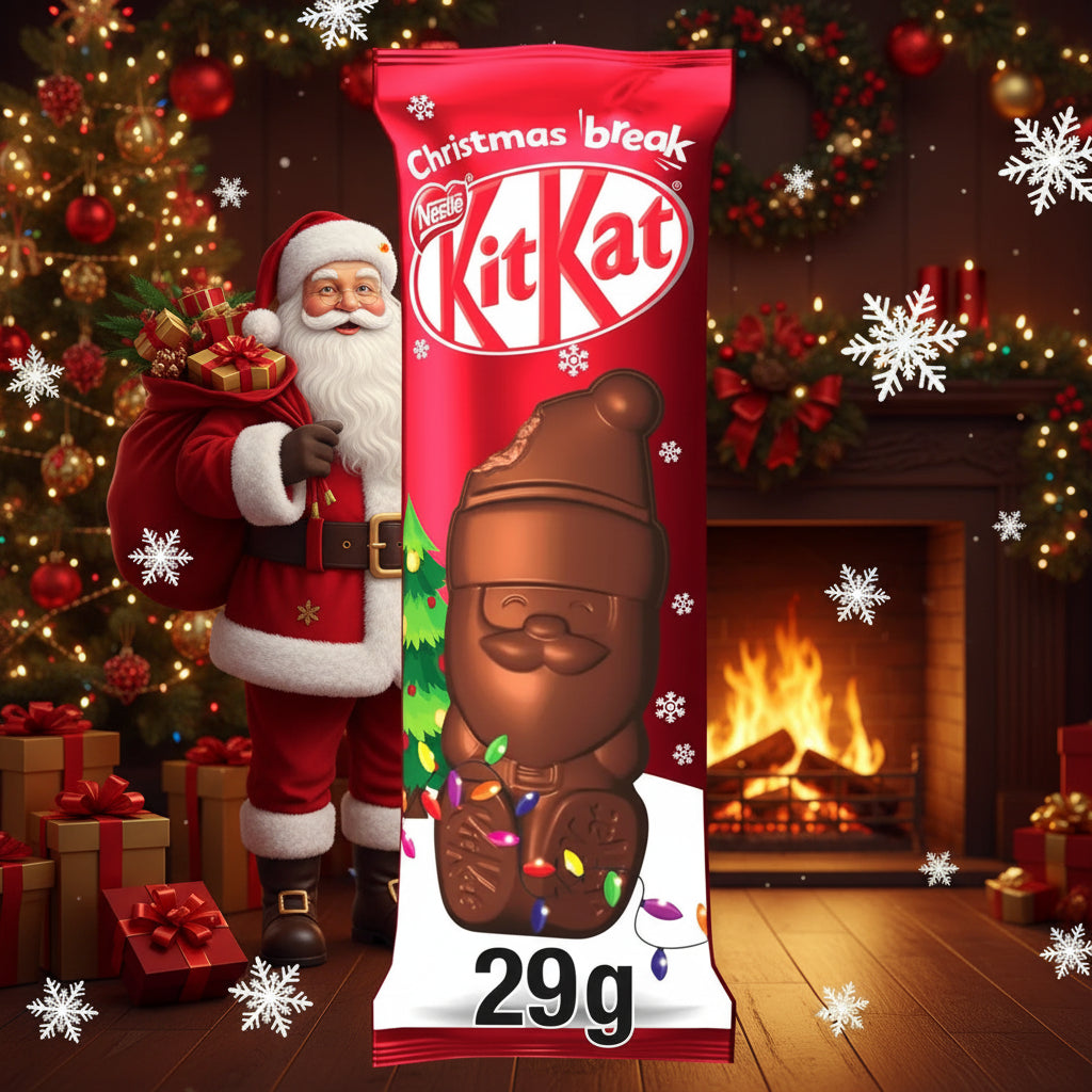 Kit Kat Santa Milk Chocolate Bar 29g