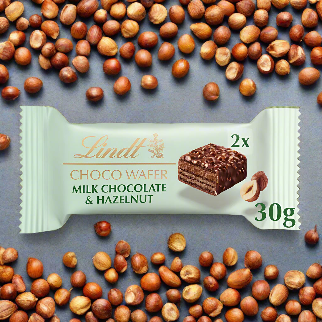 Lindt Milk Chocolate And Hazelnut Choco Wafer Bar 30g £1.20 PMP