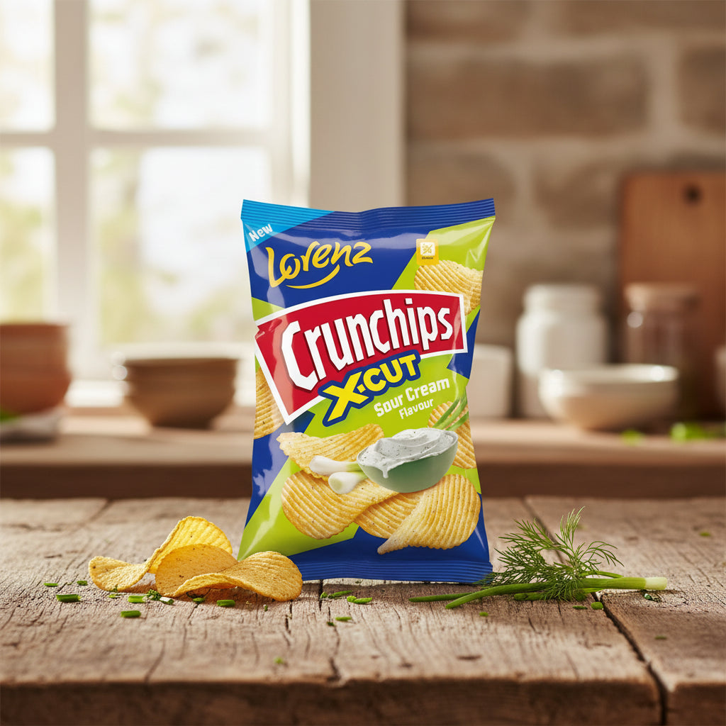 Lorenz X-Cut Crunchips Sour Cream 75g