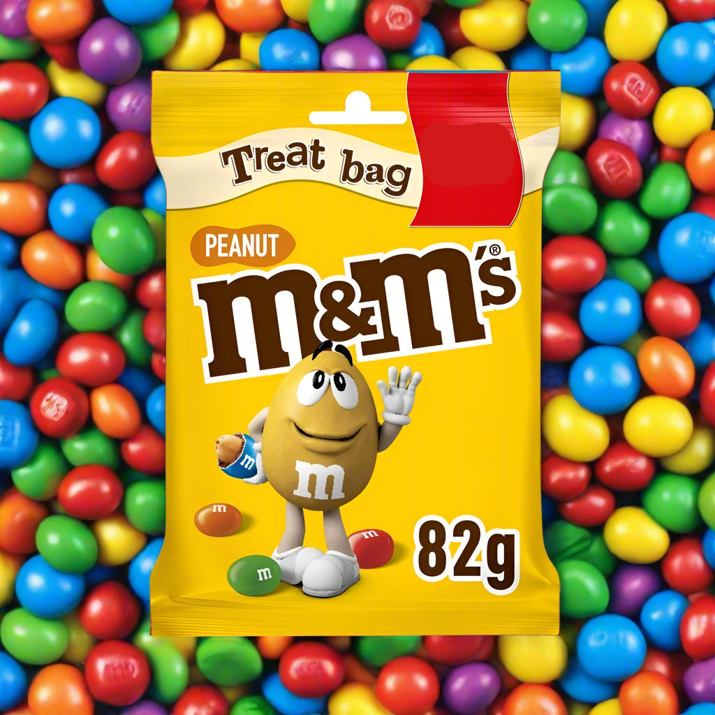 M&M's Peanut Chocolate Treat Bag 82g