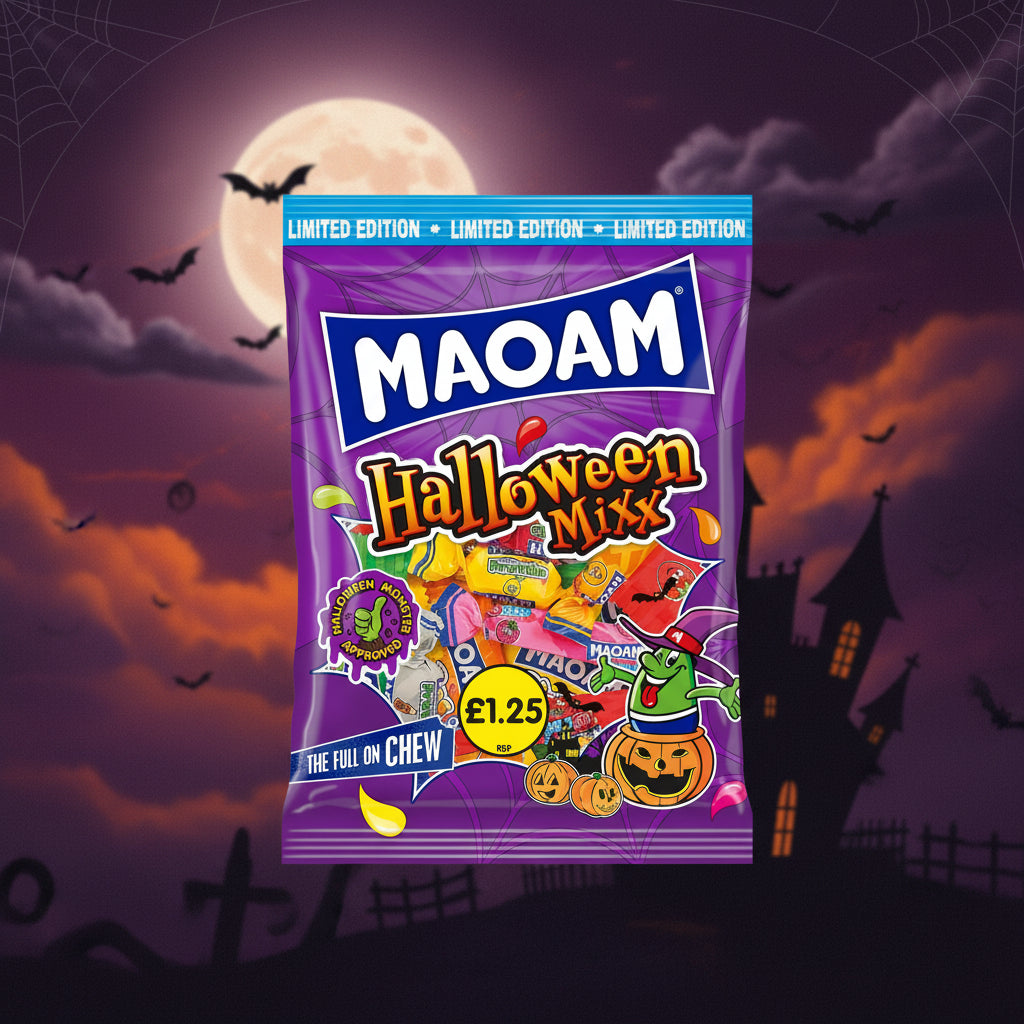 Maoam Limited Edition Halloween Mixx Bag 140g £1.25 PMP