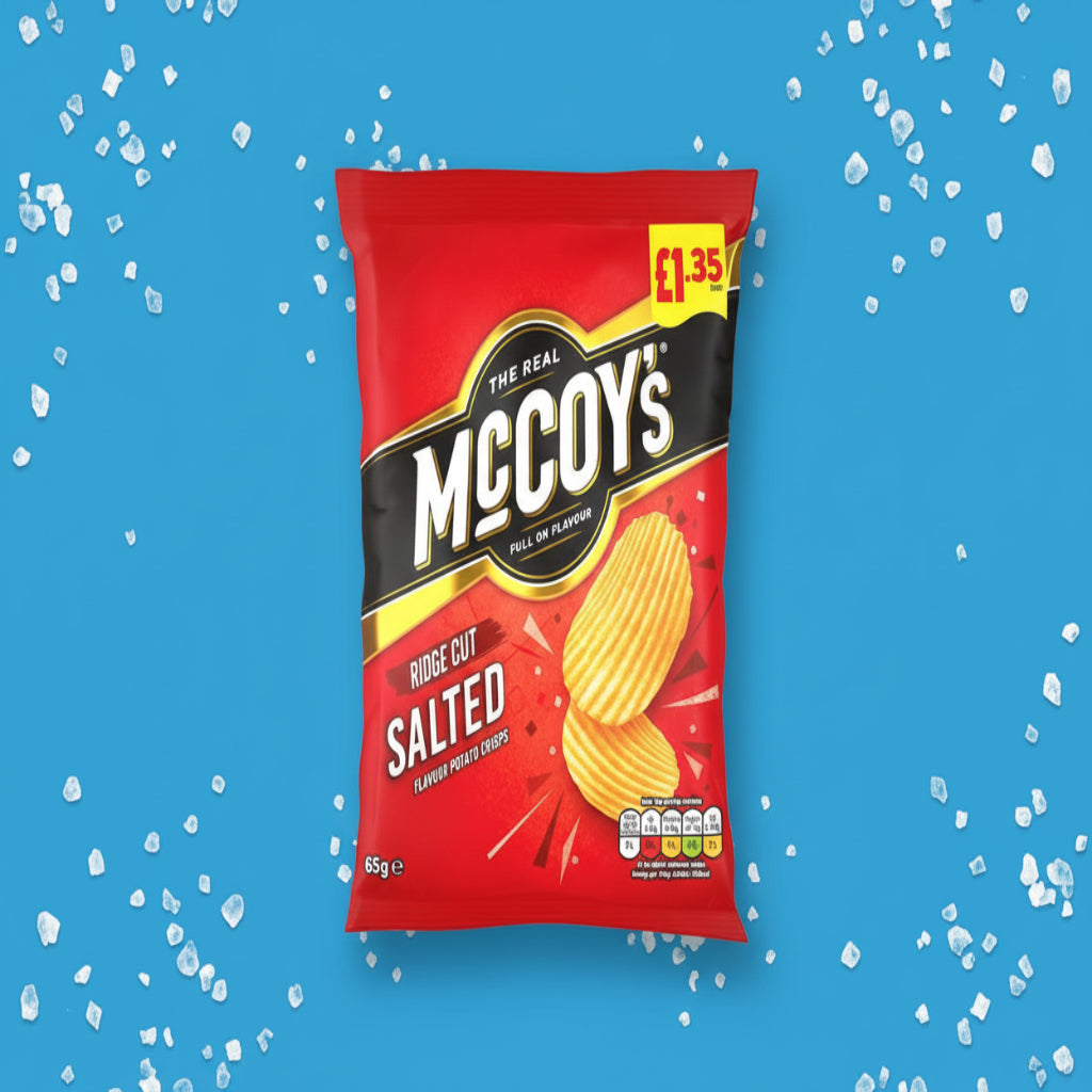 McCoy's Salted Sharing Crisps 65g £1.35