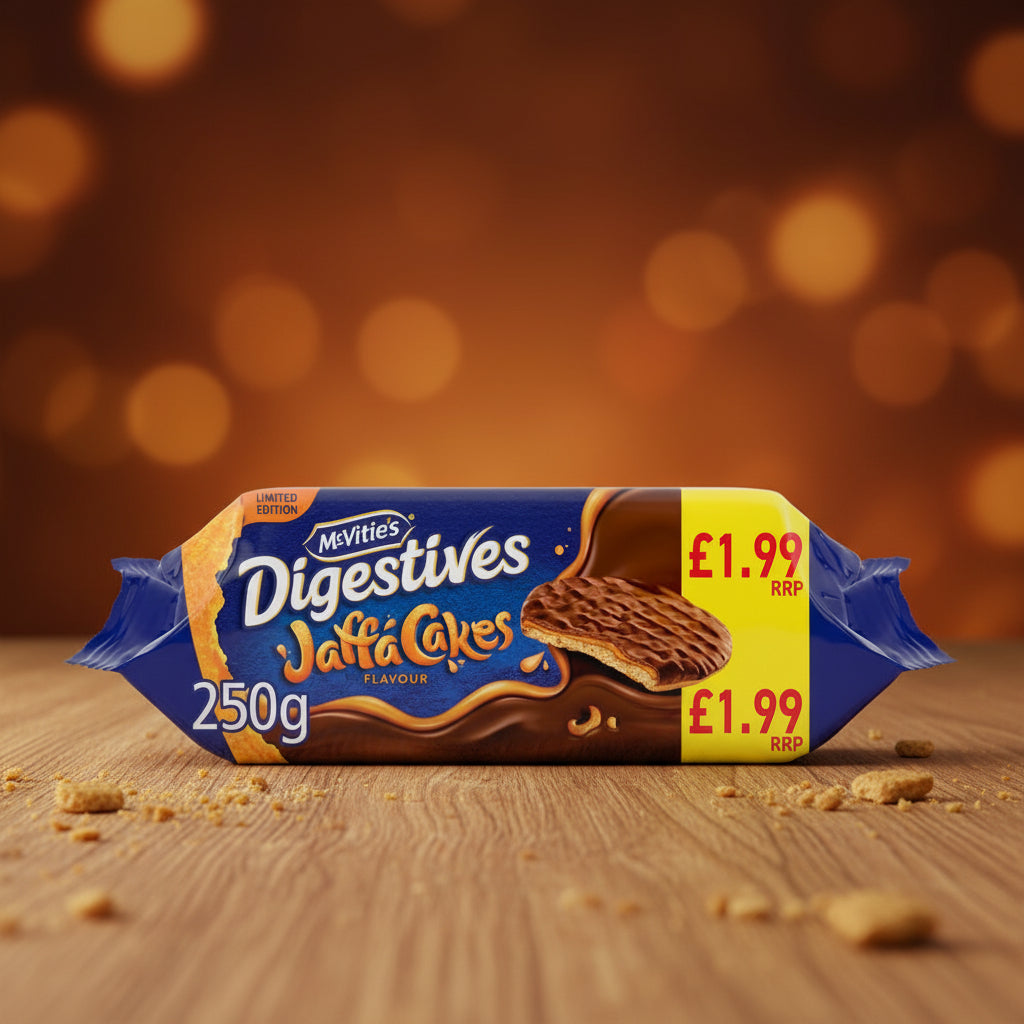 McVitie's Limited Edition Digestives Jaffa Cakes Flavour 250g
