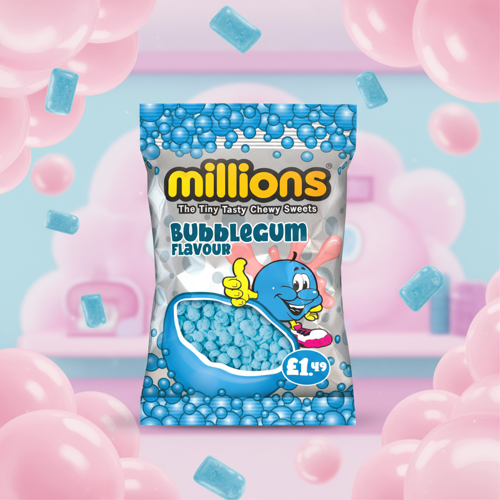 Millions Bubblegum Bag 110g £1.49 PMP