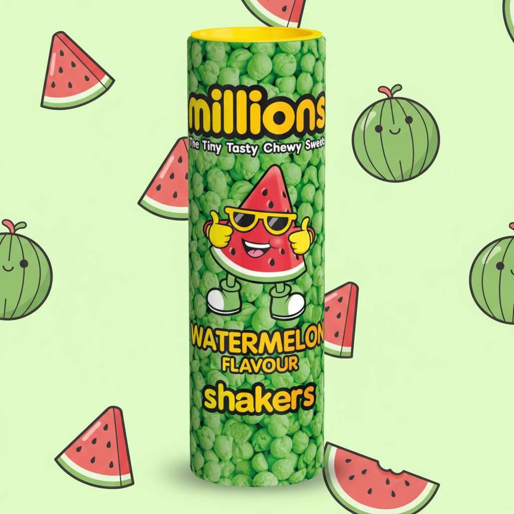 Millions Watermelon Shakers Tube 82g