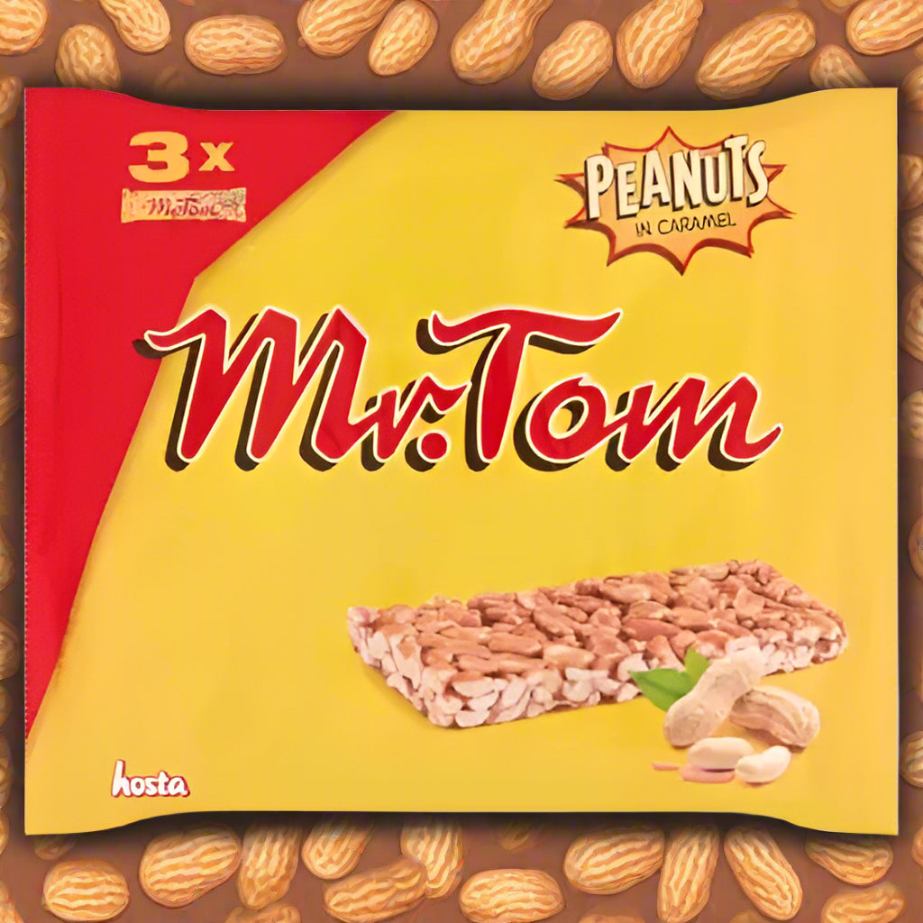 Mr. Tom Peanut Bar 3 Pack 120g